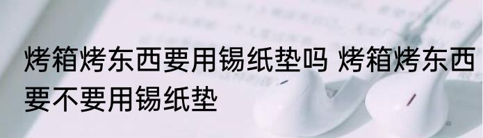 烤箱烤东西要用锡纸垫吗 烤箱烤东西要不要用锡纸垫