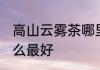 高山云雾茶哪里的最好 高山云雾茶什么最好