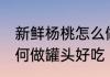 新鲜杨桃怎么做罐头好吃 新鲜杨桃如何做罐头好吃