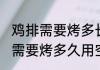 鸡排需要烤多长时间用空气炸锅 鸡排需要烤多久用空气炸锅