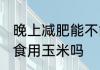 晚上减肥能不能吃玉米 晚上减肥适合食用玉米吗