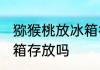 猕猴桃放冰箱行吗 猕猴桃可以放在冰箱存放吗