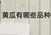 黄瓜有哪些品种 黄瓜常见的种类介绍
