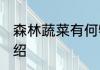 森林蔬菜有何特点 森林蔬菜的特点介绍