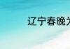 辽宁春晚为什么没有直播