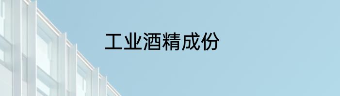 工业酒精成份