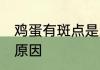 鸡蛋有斑点是怎么回事 鸡蛋有斑点的原因