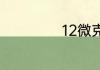 12微克是多少单位