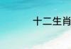 十二生肖风肖是哪几个