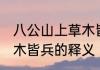 八公山上草木皆兵的意思 八公山上草木皆兵的释义