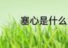 塞心是什么意思 塞心的含义