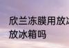 欣兰冻膜用放冰箱冻吗 欣兰冻膜需要放冰箱吗