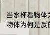 当水杯看物体为什么是反的 当水杯看物体为何是反的