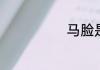 马脸是什么样的