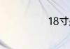 18寸是多少厘米