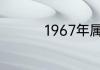 1967年属羊人是什么命