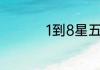 1到8星五得利面粉区别