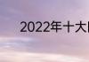2022年十大网络流行语有哪些
