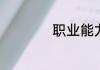 职业能力指的是什么