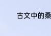 古文中的桑梓代表什么意思