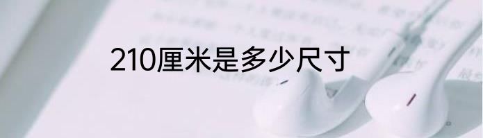 210厘米是多少尺寸
