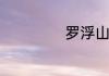 罗浮山要不要门票