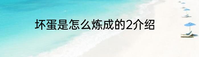 坏蛋是怎么炼成的2介绍