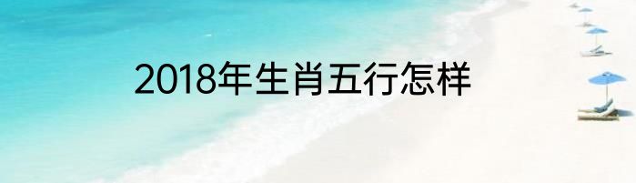 2018年生肖五行怎样