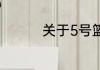 关于5号篮球的尺寸介绍