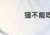 猫不能吃的食物有哪些