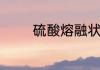 硫酸熔融状态下电离方程式