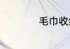 毛巾收纳的折叠方法