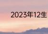 2023年12生肖属相运势排行榜