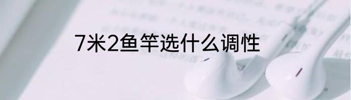 7米2鱼竿选什么调性