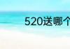 520送哪个礼物给男友合适