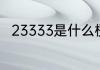 23333是什么梗23333是什么意思