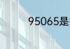 95065是拍拍贷的号码吗