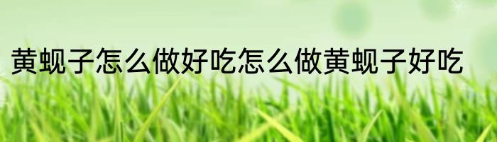 黄蚬子怎么做好吃怎么做黄蚬子好吃