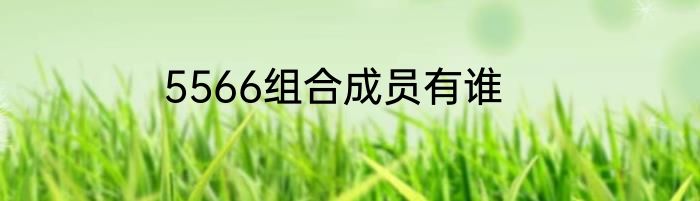 5566组合成员有谁