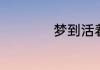 梦到活着的亲人死去