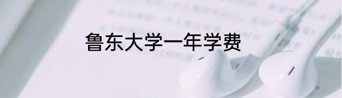 鲁东大学一年学费