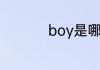 boy是哪个国家的品牌