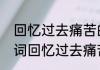 回忆过去痛苦的相思忘不了什么歌歌词回忆过去痛苦的相思忘不了