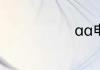 aa电池是几号