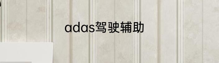 adas驾驶辅助
