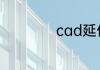 cad延伸直线的方法
