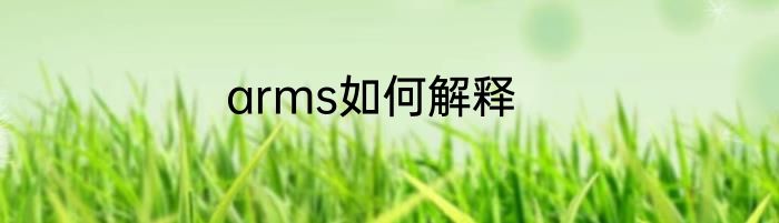 arms如何解释
