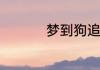 梦到狗追咬是什么意思