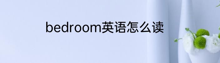 bedroom英语怎么读
