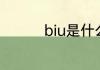 biu是什么意思网络用语